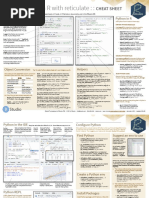 Use Python With R With Reticulate::: Cheat Sheet