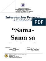 Sama-Sama sa Pagbasa Intervention Program