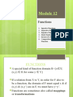 Discrete Math Module 12 Functions