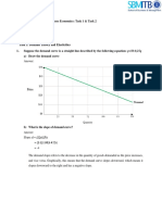 Individual Assignment - Demand Theory & Elasticity and Tax & Government Interventions - Rizqi Ghani Faturrahman - YP64-B