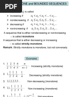 A A A A A A A A A A A A A A A A: 3.2 Monotone and Bounded Sequences