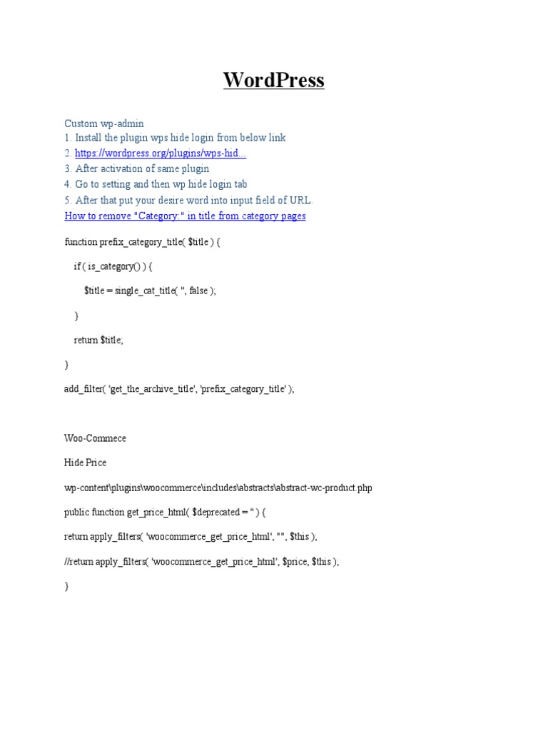 Become A PHP Expert | PDF | Word Press | Hypertext