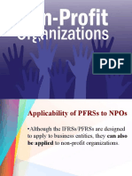 Applicability of PFRS to Non-Profit Organizations