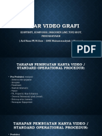 DASAR VIDEO GRAFI. KONTINITI, KOMPOSISI, IMAGINER LINE, TIPE SHOT, PENCAHAYAAN ( Arif Ranu W, M.Kom SMK Muhammadiyah 1 Sleman)