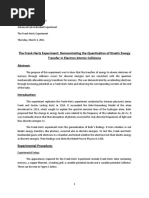 Download The Frank-Hertz Experiment Demonstrating the Quantization of Kinetic Energy Transfer in Electron-Atomic Collisions by Luwa Matthews SN52295935 doc pdf