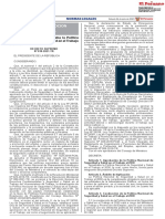 Decreto Supremo Que Aprueba La Politica Nacional de Segurida Decreto Supremo n 018 2021 Tr 1976342 1