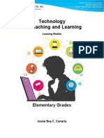 Technology For Teaching and Learning: Elementary Grades