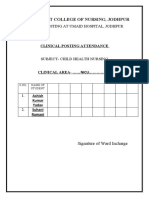 Attendance Sheet