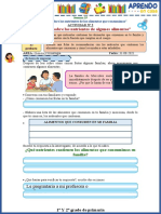 Nutrientes familiares: proteínas, vitaminas y más