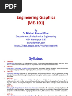 Engineering Graphics (ME-101) - Introduction