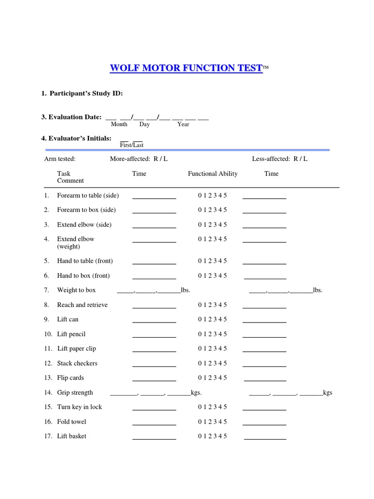 wolf-motor-function-test-data-entry-form-pdf
