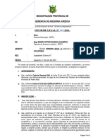 Opinion Legal en Atención a La Solicitud; Renuncia Voluntaria