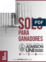 Carreras UNI Catalogo 2019