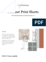 Summer Print Shorts