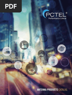 20161117PCTEL Antenna Products Catalog | PDF | 4 G | Electrical Connector