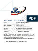 Industrial Attachment Logbook