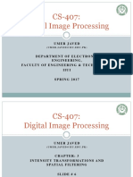 Lecture No 6 (Histogram Equalization)