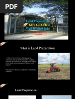 Land Preparation Well-Levelled Field: Key Check 2