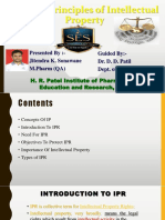 General Principles of Intellectual Property