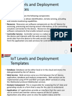 Iot Levels and Deployment Templates