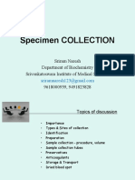 Specimen Collection