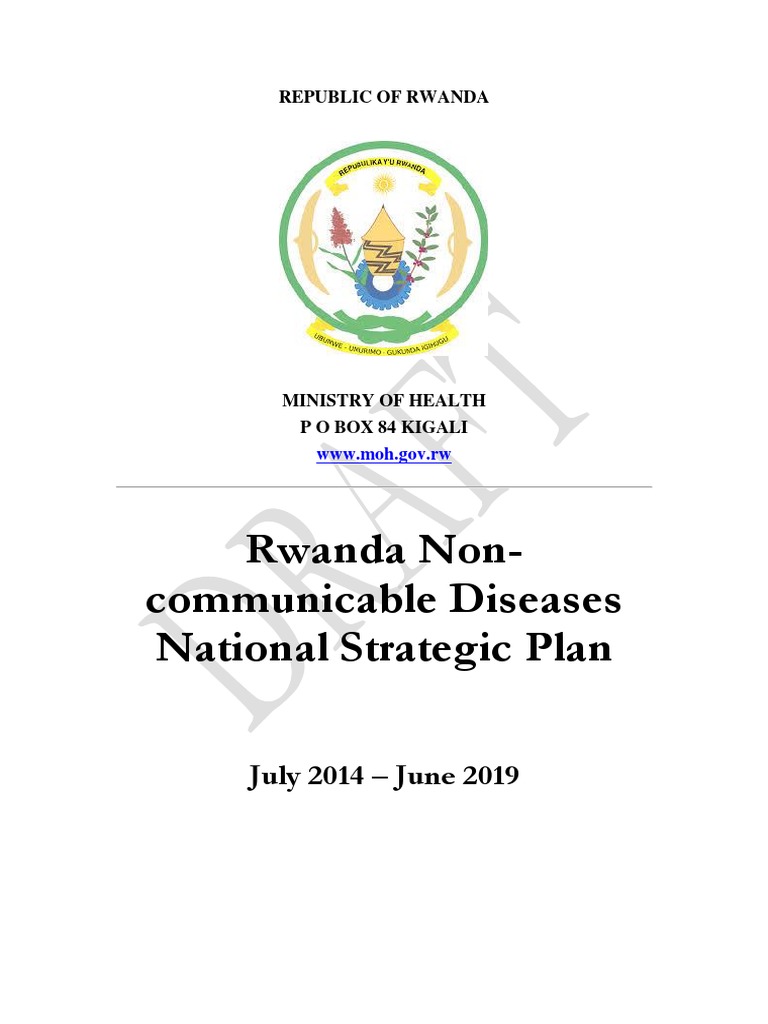 Rwanda NCD Strategic Plan 2014-2019 | PDF | Cancer | Non Communicable ...