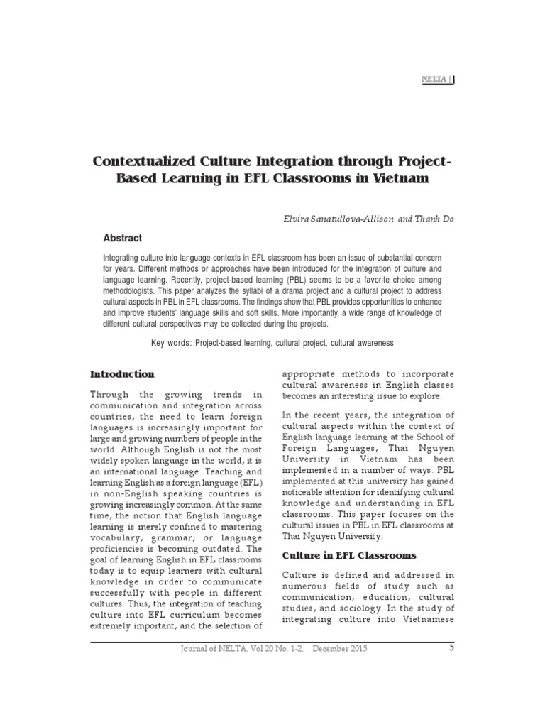 2015Thanh DoContextualized Culture Integration Through ProjectBased