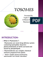 Phytosomes: Presented By, Yogita T. Rayate M.Pharm First Year Pharmaceutics