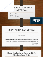 Surat At-Tin Dan Artinya