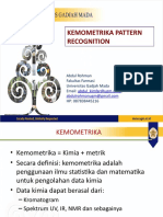 Penggunaan Kemometrik Pattern Recognition Stifar 1