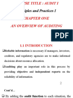 Audit Principle Chapter-1