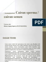 Ikhsan Agung Saputro (Analisis Cairan Sperma)