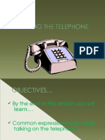 Using The Telephone (Reference)