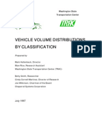 Vehicle Volume Distributions Vehicle Volume Distributions by Classification by Classification