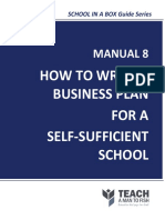 Self-Sufficient School Business Plan Template Template