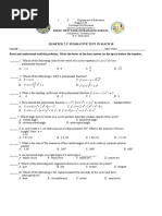 2ND Quarter Summative Test in Math 10