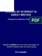 Places of Interest in Great Britain: Prepared by Martina Chalupová