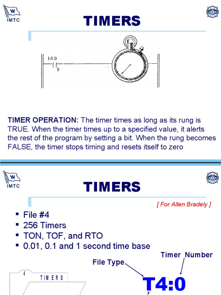 Timer and Counter Operations Guide | PDF | Timer | Digital Technology