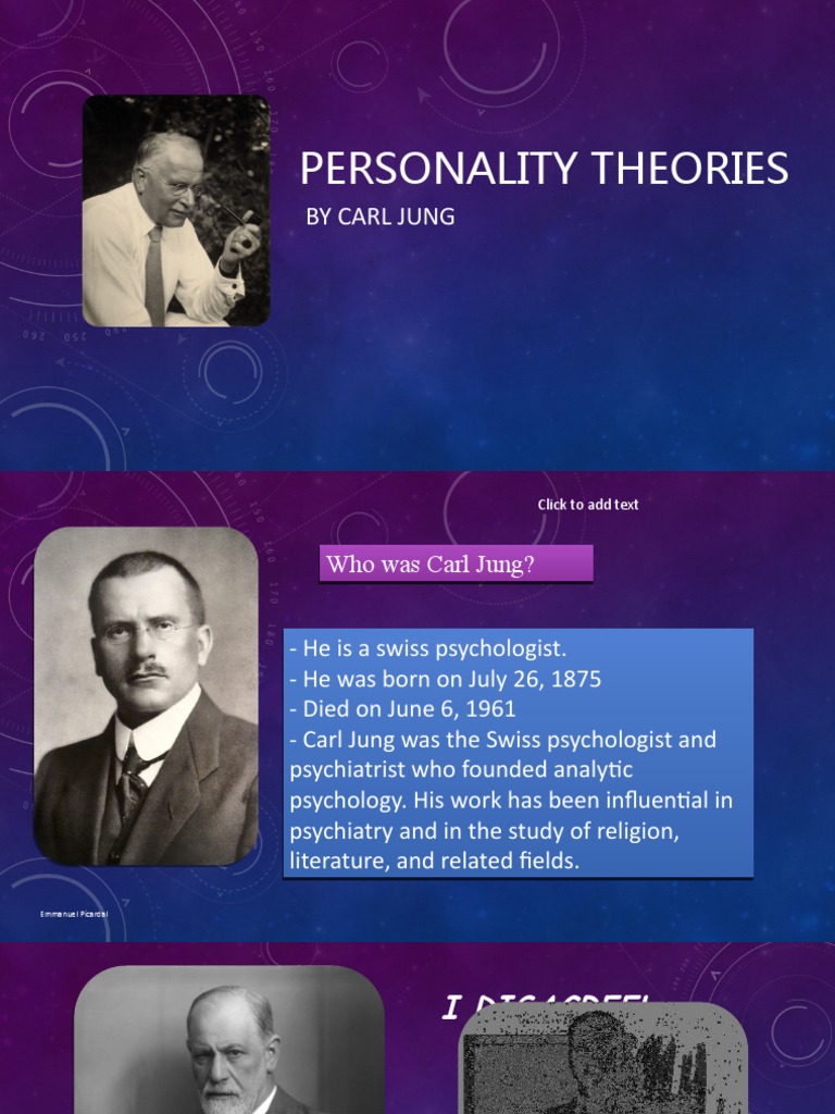 Carl Jung PPT Emmanuel PDF Shadow (Psychology) Extraversion And Introversion