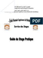 Guide Stage Franais