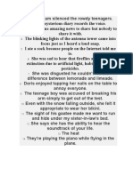 Random Sentences I | PDF