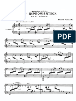 Poulenc - Les Quinze Improvisations (Piano)