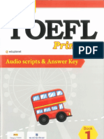 TOEFL Primary Step 1 Book 1 - Audio Script and Answer Key (Superingenious)
