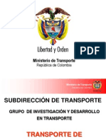 CI-MIN-888-2009 Normatividad Transporte RESPEL