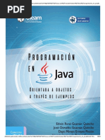 Programacion en Java Orientada A Objetos