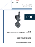 Gsxe Rotary Control Valve With Electric Actuation: Product Manual 26689 (Revision T, 3/2019)