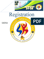 Registration Form: Sadsa