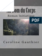 Au Nom Du Corps (French Edition)