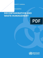 Laboratory Biosafety Manual 4ed. - Decontamination and Waste Management