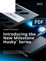 Introducing The New Milestone Husky Series: Power To Perform